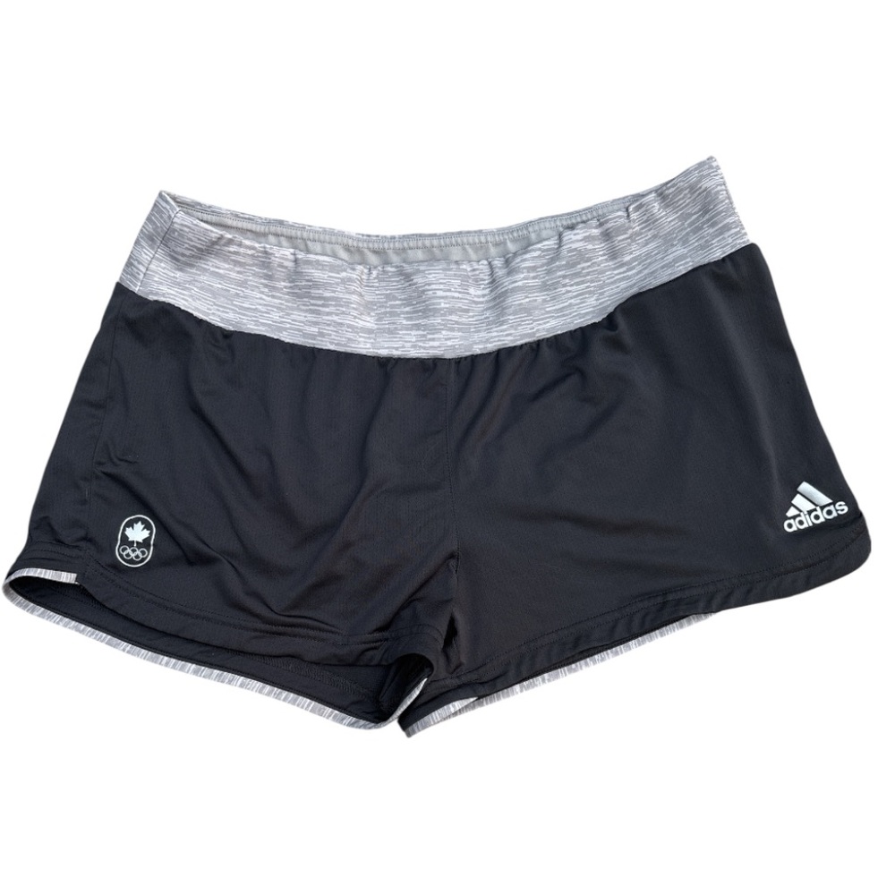 Adidas Women's Athletic Shorts Black Sz L